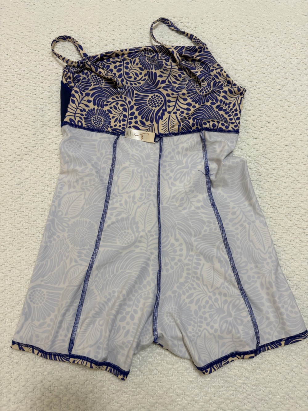 Free People + Seea Bolinas One-Piece Swimsuit Women’s Size Large Vacation Retro - Picture 11 of 14